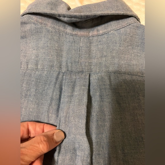 Men’s Ralph Lauren Denim Button Down Long Sleeve w/Flannel Linning - Picture 6 of 9